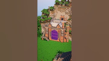 Minecraft Steampunk Nether Portal #shorts