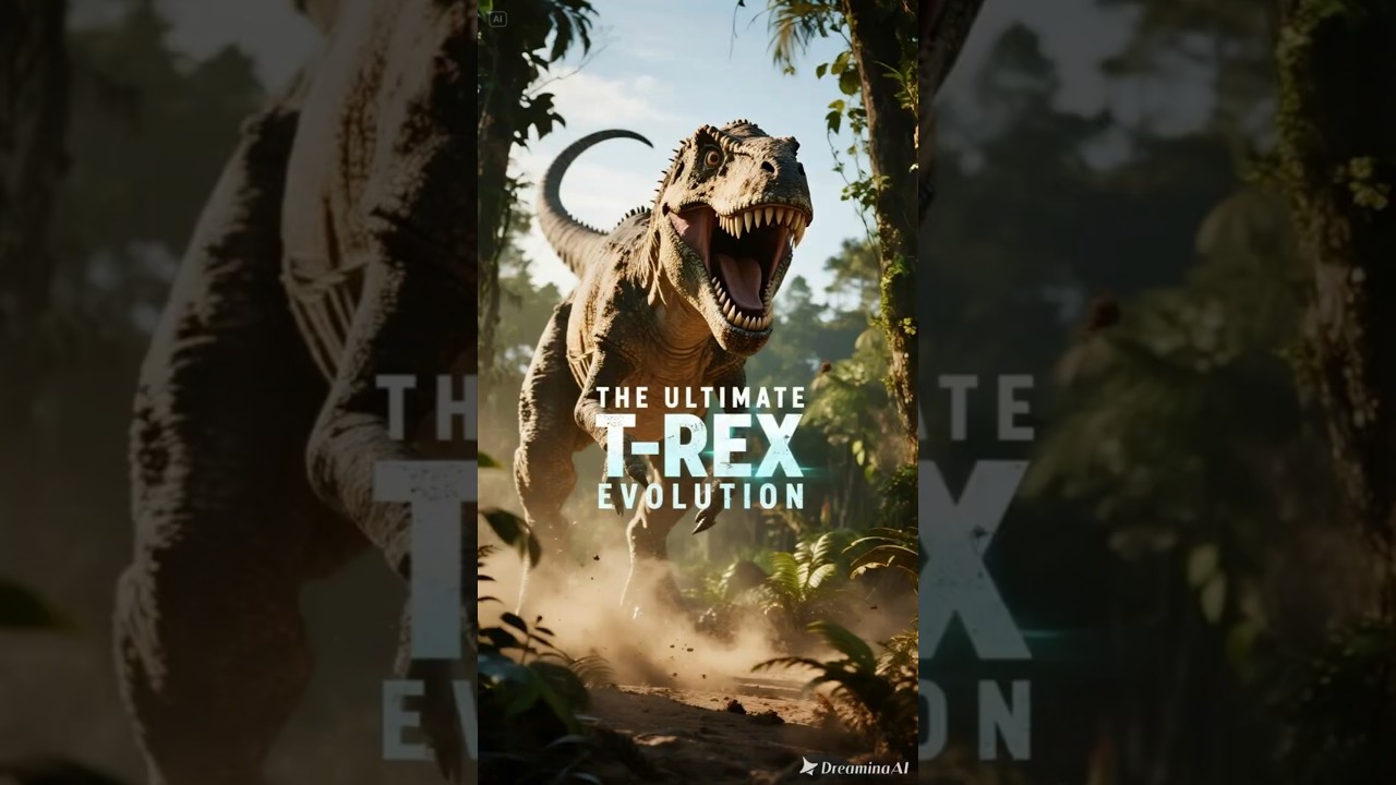 T-Rex Evolution: From Tiny Cell to Ultimate Dinosaur Predator | Epic Prehistoric Transformation