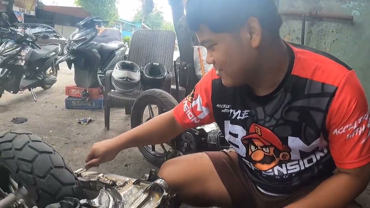 Adv 160 at honda beat na ginawang 130cc