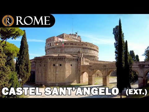 वीडियो: रोम, इटली में कास्टेल संत एंजेलो का दौरा