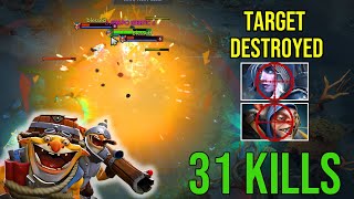 Insane 31 Kills Mid Techies is Too Much for Mid Meepo! |Dota 2 Highlights 7.39d.