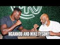 FRANCIS NGANNOU learns from the legend MIKE TYSON!