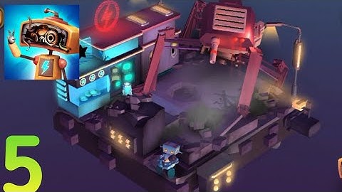 Melawan bos Laba-laba - Tiny Robots recharged Gameplay Walkthrough Part 5 - (Android)