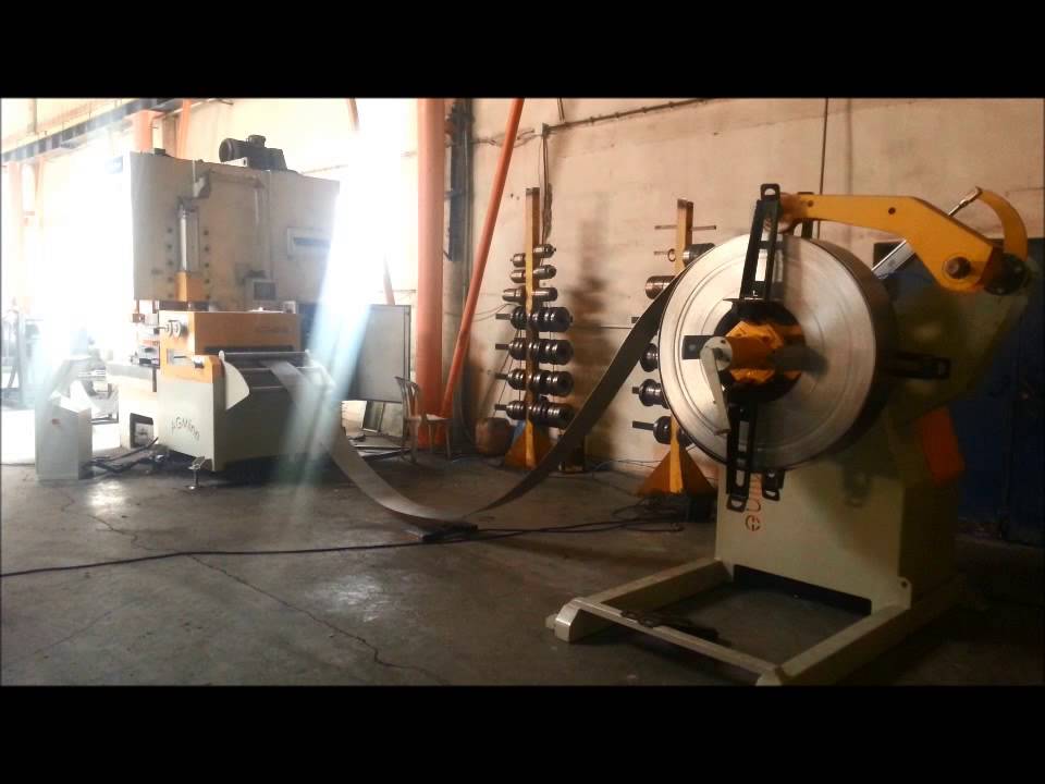 Rulo Sac Açma Makinası - AGMline - Decoiler with Conical Mandrel