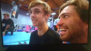Insane kid does triple FLIP!