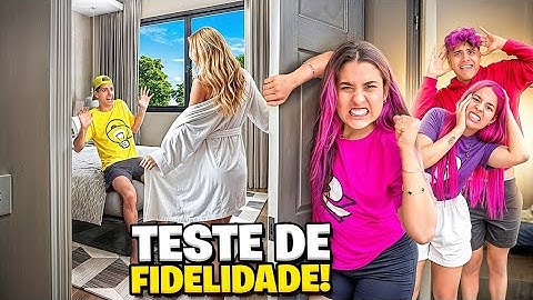 TESTAMOS A FIDELIDADE DO LEOZIN *Deu briga !