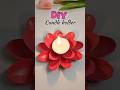 DIY candle holder #arts #crafts #handmade #shorts #diy