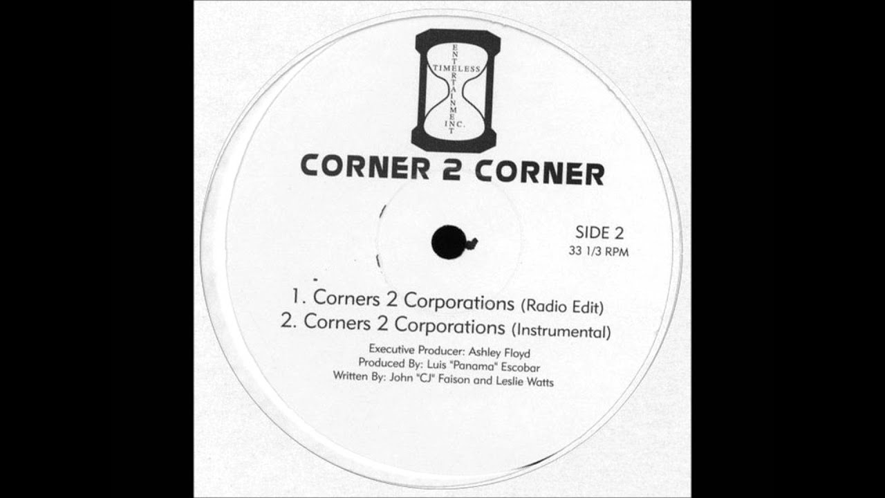 Corner 2 Corner — Corner 2 Corner - Anyday (Radio edit) (Music