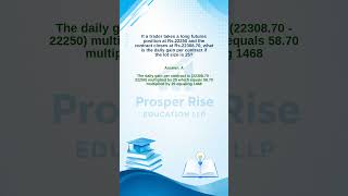 Daily Gain (MTM) Calculation | NISM 8 & 13 💸 #nism #nismprep #nismexam #financeshorts