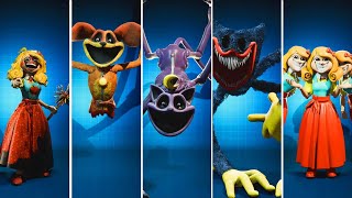 Poppy Playtime Chapter 3 Characters in FNAF AR Workshop Animations