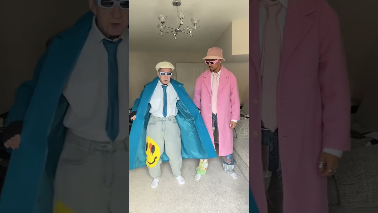 Practising Another Tiktok Dance With My 76 Year Old Dad Haha Ayyy Short Shorts Jayscoterttter