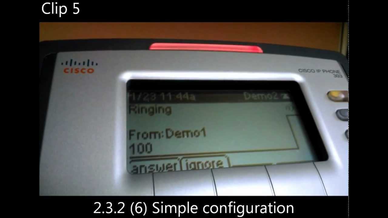 Cisco UC320 voice audio delay YouTube
