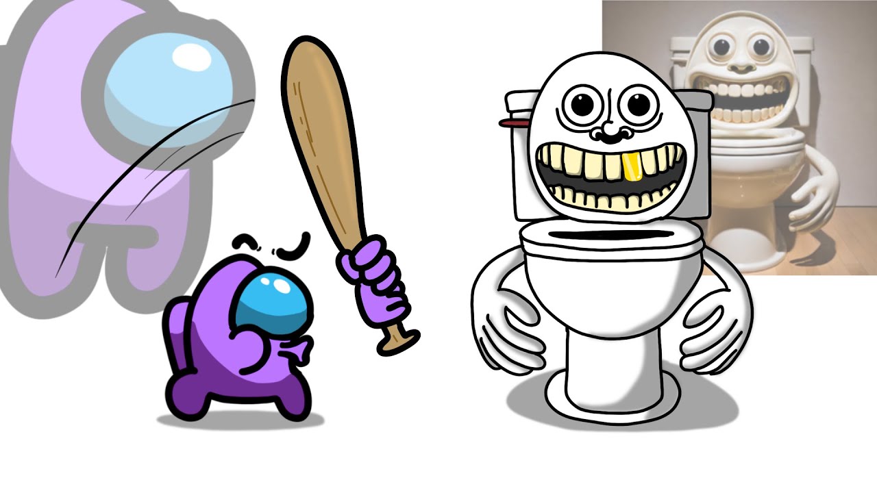 Мини-член экипажа против итальянских персонажей с тупыми мозгами — Часть 1-3 | Among Us