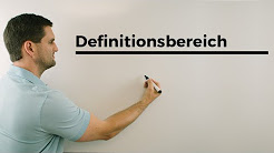 Definitionsbereich bei Funktionen | Mathe by Daniel Jung, Funktionen (2) - max. Definitionsbereich bestimmen, Maximalen Definitionsbereich einer Funktion bestimmen (F15), Gebrochenrationale Funktionen - Nullstellen, Definitionsbereich, Polstellen, Maximaler Definitionsbereich, Maximale Definitionsmenge bestimmen