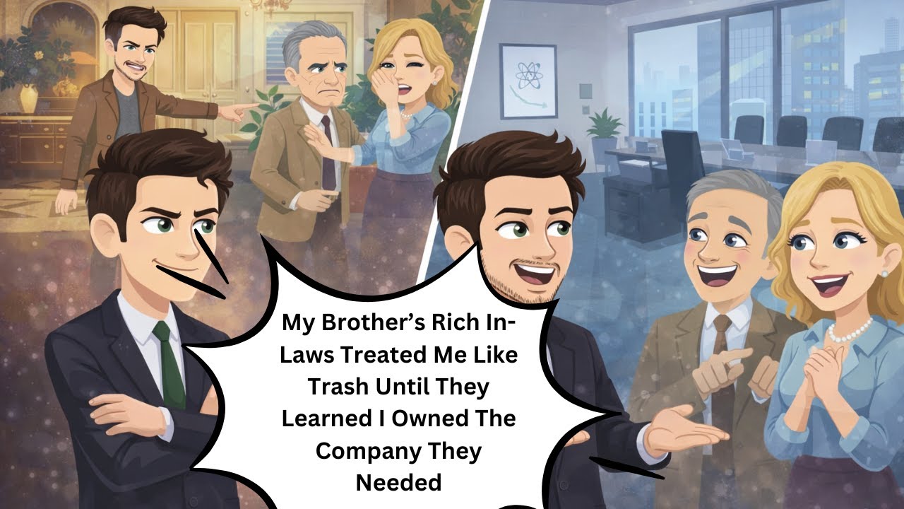 My Brother’s Rich In-Laws Treated Me Like Trash Until They Learned I Owned The Company They Needed