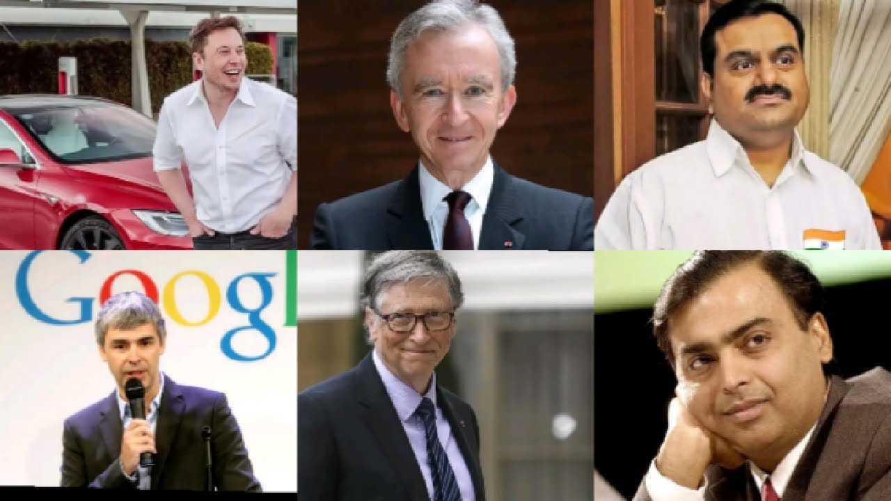 Jerin Mutane goma dasuka fi kowa kudi a Duniya