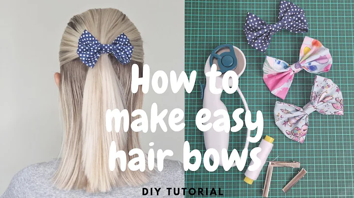 Updated Hair Bow Tutorial 2022 | Beginners #DIY