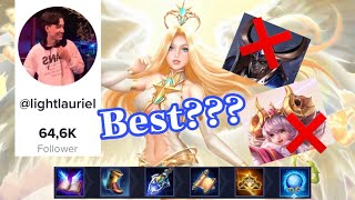 Light Lauriel || Rank cuối mùa với built chất lượng, chất như cất