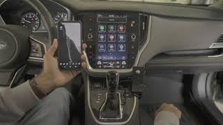 AAWireless - Wireless Android Auto Adapter on a 2020 Subaru Outback Onyx XT