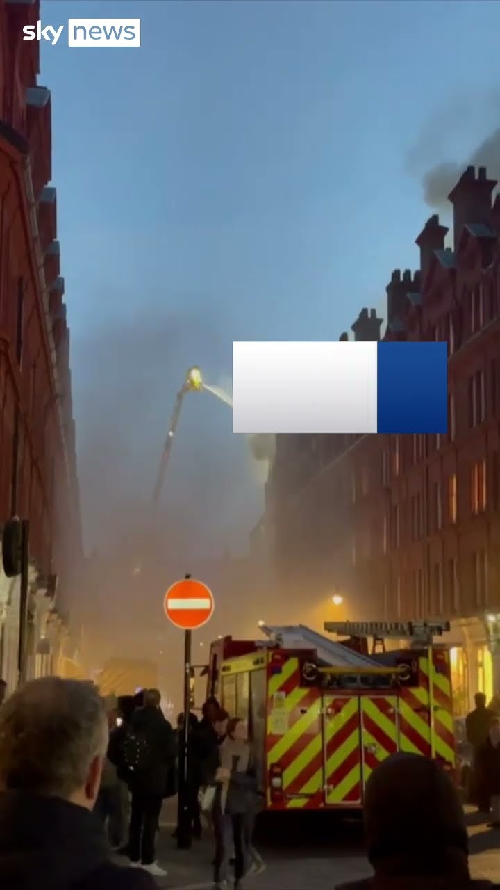 Fire breaks out at Chiltern Firehouse