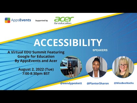 Video Accessibility | Virtual Summit feat. Google Workspace... - youtube