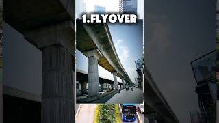 Perbedaan flyover, overpass, & underpass #otomotif #flyover #joglo #underpass #overheat #jalanlayang