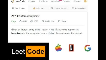 LeetCode Top Interview Questions Series | Contains Duplicate Solution | Java | LeetCode Solutions