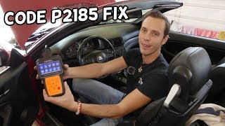 CODE P2185 ENGINE COOLANT TEMPERATURE SENSOR 2 BMW E46