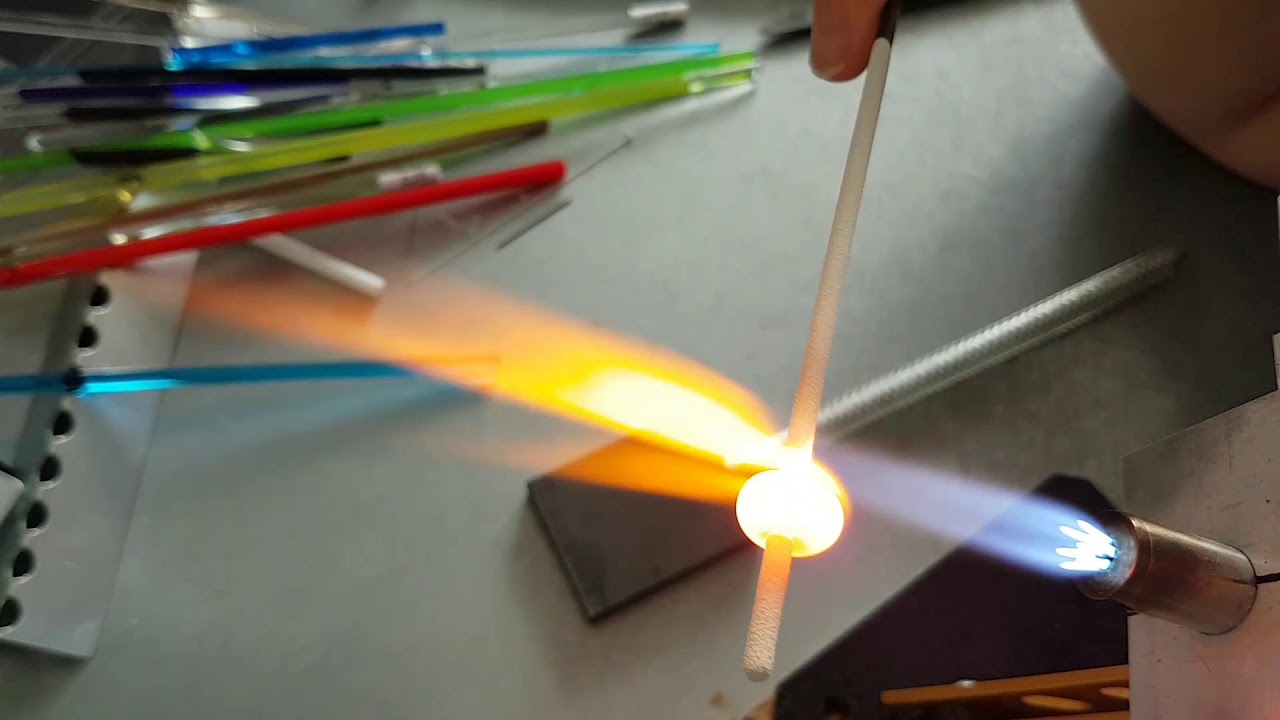 Herstellung einer Glasperle