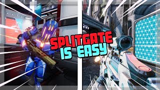 Splitgate is an EASY Game