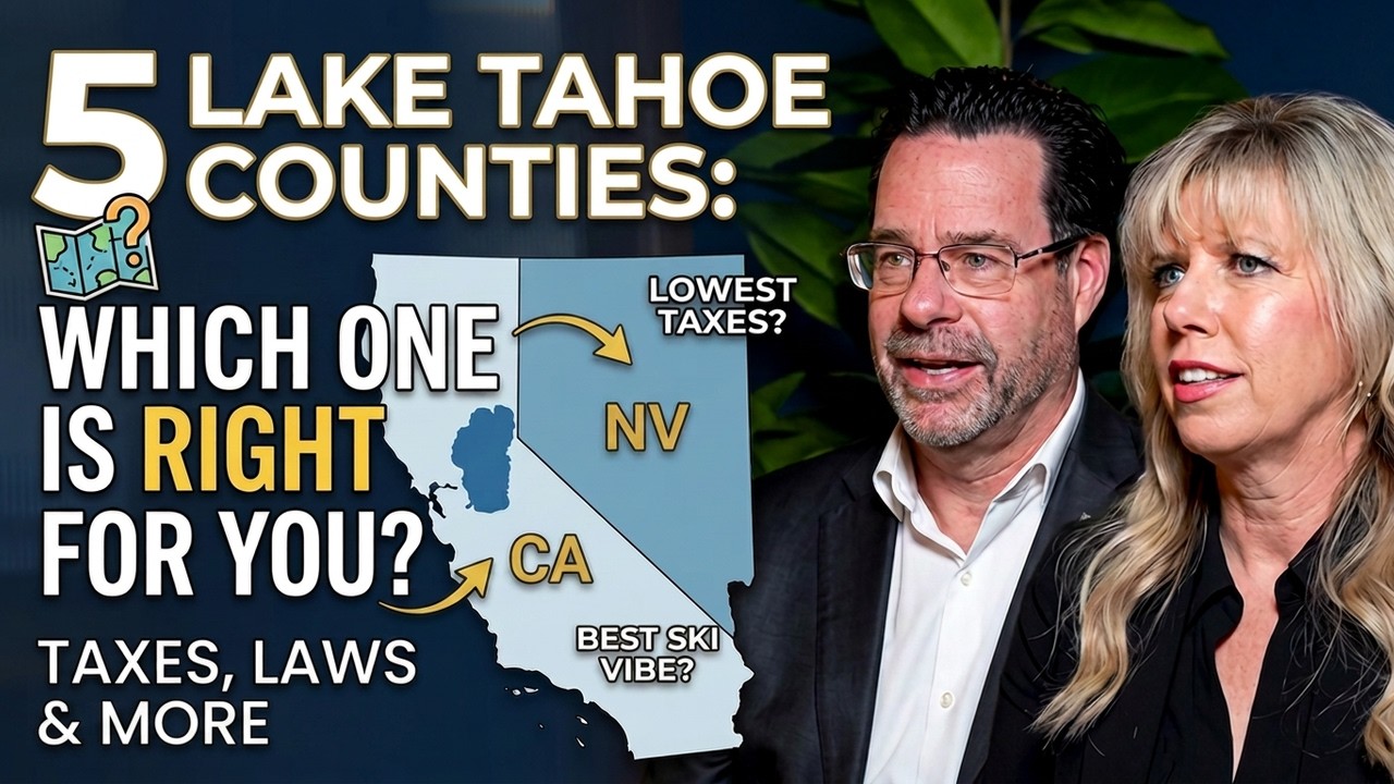 The 5 Counties Around Lake Tahoe & What Each One Offers
