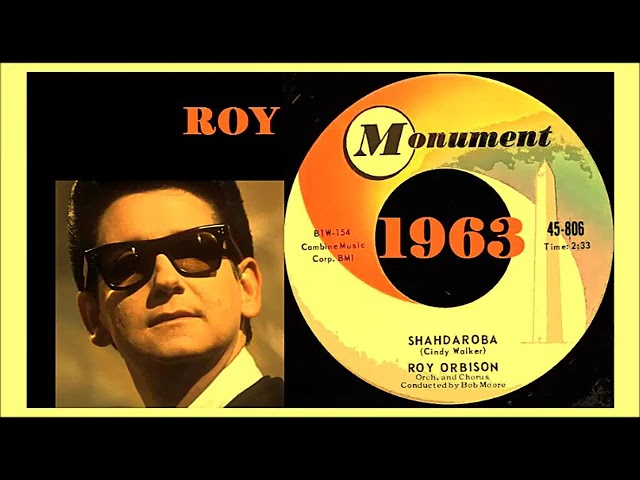 Roy Orbison - Shahdaroba - YouTube