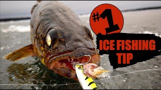 #1 Way To Catch More Fish Ice Fishing