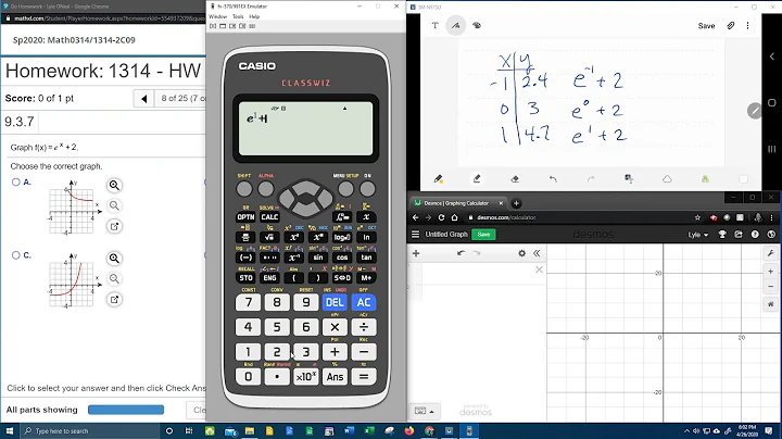 College Algebra - MyLab Math - HW#6: Question #8