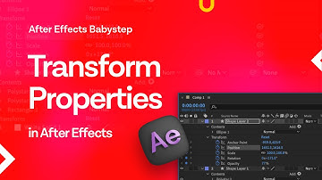 08 Learn Adobe After Effects 2025 - Transform Properties