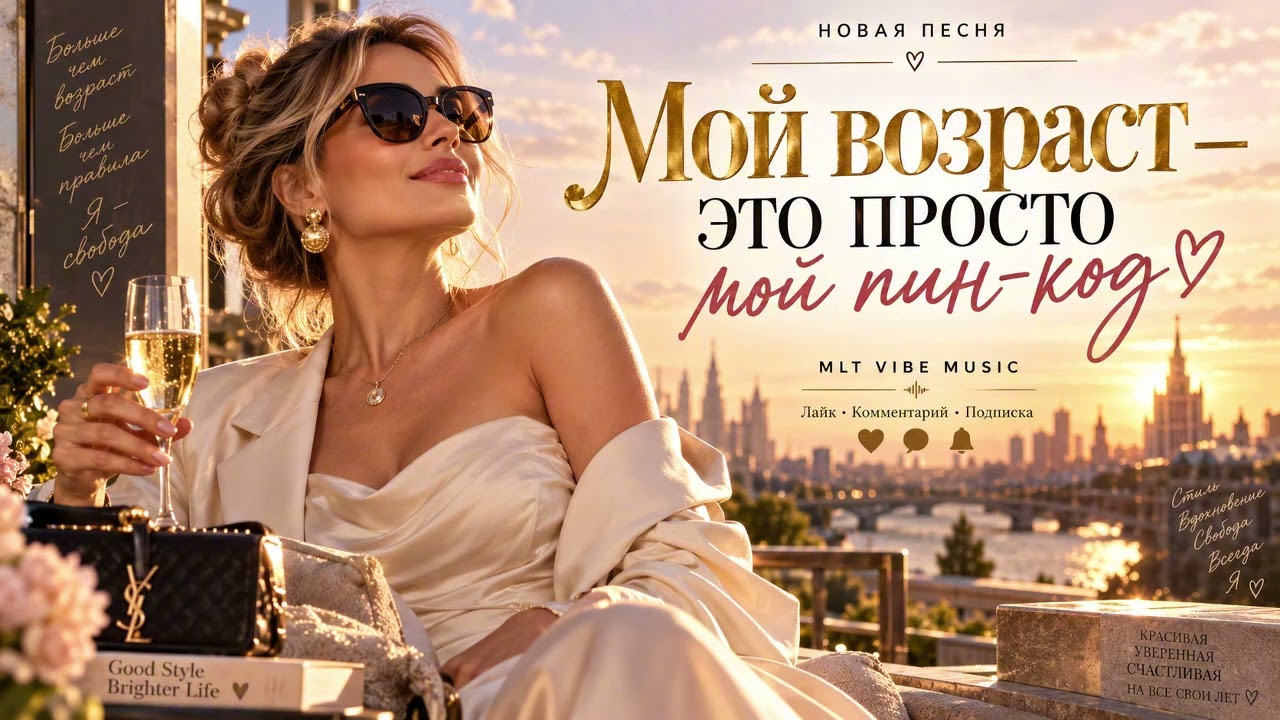 Мой возраст — это просто мой пин-код... Яркая песня про возраст и уверенность | MLT VIBE MUSIC