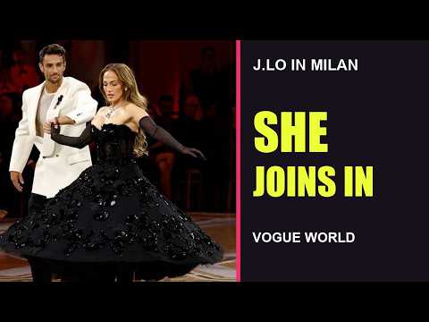 J.Lo Leaves Her Seat—and Milan’s Stars Take Over