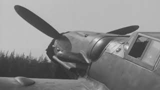 Me 109G Captured after Pilot Defects