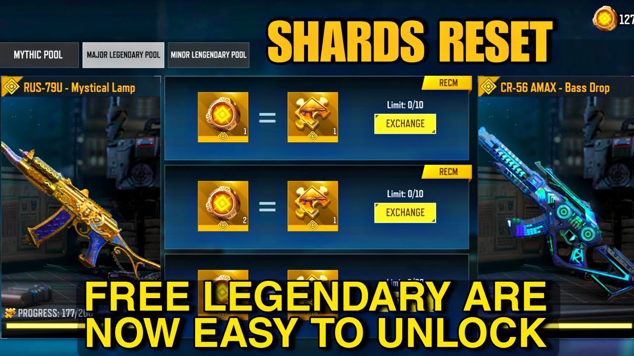 New CODM Cache Tracker Update Shards Reset + Free Legendary RUS 79U ...