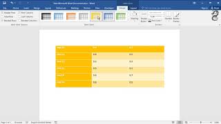 How to Apply Table Styles in Word