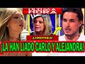 💥¡LAMENTABLE! LA HAN LIADO ALEJANDRA RUBIO Y CARLO COSTANZIA CON DARDO A ROCÍO CARRASCO EN DIRECTO