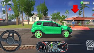 Taxi Sim 2023 | Dacia Duster 2023 Driving Los City Driving Car | Android Gameplay | screenshot 4