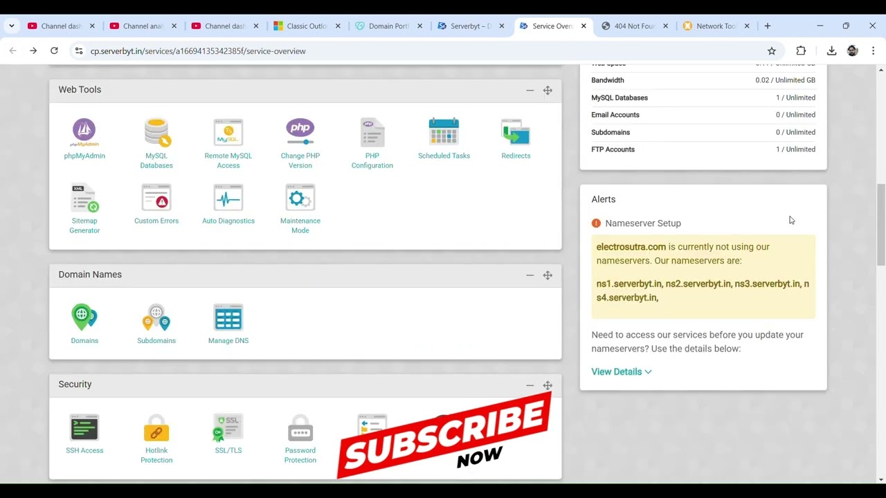 Install WordPress to ServerByt Hosting |Verify Nameservers using MX Toolbox |Custom Domain WordPress