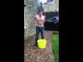 Anthony does the ice bucket challenge