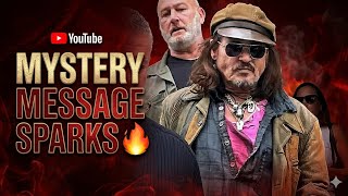 Johnny Depp and the Mystery Message That Sparked 🔥 Online Buzz