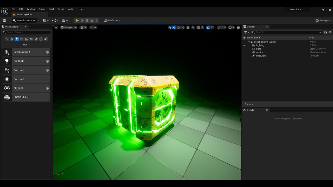 Quick Overview - Getting a asset into Unreal Engine 5.2 - YouTube