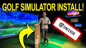 Home Golf Simulator Install - UNEEKOR - Setup was so EASY!