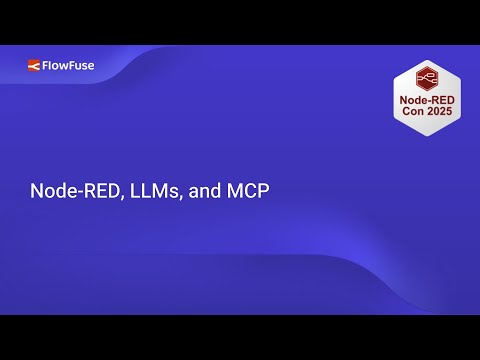 Orchestrating the physical world with Node-RED, MCP, and AI by ZJ van de Weg