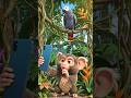 Cartoon monkey Valentine #shortvideo #valentinesday #love #funnyshorts #trendingshorts
