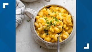 Creamy butternut squash mac and cheese by the Feel Good Foodie